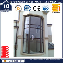 Aluminium French Casement Fenster mit festem Glas (CW-50)